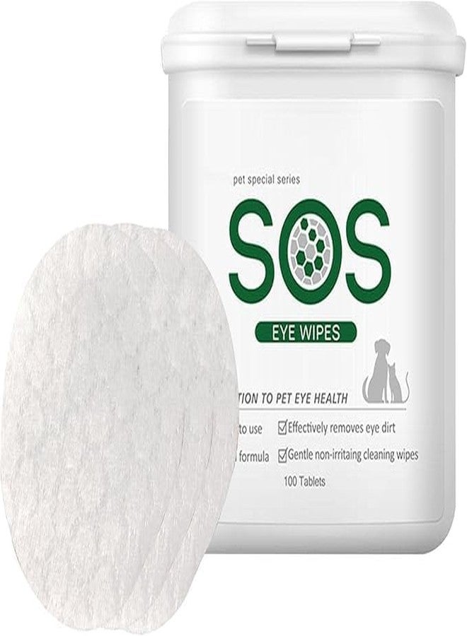 VALUEVIBES Cat & Dog Eye and Ear Care Wipes | Gentle Pet Cleaning Cloths for Daily Hygiene | Tear Stain & Surface Dirt Removal for Sensitive Skin (100-Pack) (Eye Wipes(100count)) - Image 4